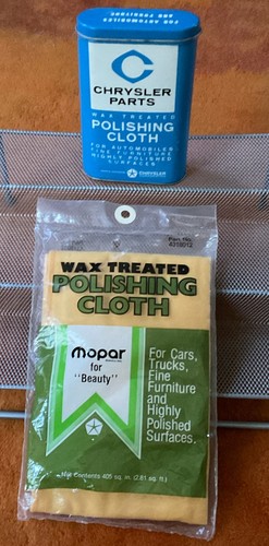 Vintage wax treated polishing - wax,